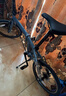 大行（DAHON）P10折疊自行車(chē)20英寸10速鋁合金成人通勤V剎 PAA003 消光灰藍 曬單實(shí)拍圖