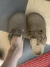 BIRKENSTOCK勃肯德國進(jìn)口新品男女款牛皮絨面革Boston包頭拖鞋 卡其綠窄版1025844 36 曬單實(shí)拍圖