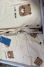 封茗 新生兒衣服禮盒嬰兒0-3個(gè)月見(jiàn)面禮初生套盒純棉滿(mǎn)月寶寶禮物秋冬 抱抱小熊四季【3套衣服】19件套 66cm 3-6個(gè)月 曬單實(shí)拍圖