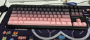 邁從（MCHOSE）G87 V2/K87S旋鈕無(wú)線(xiàn)機械鍵盤(pán)電競游戲客制化有線(xiàn)/藍牙三模gasket結構全鍵熱插拔辦公 K87S 黑莓粉漸變側刻 快金軸V3 曬單實(shí)拍圖