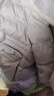 巴拉巴拉童裝女童羽絨服連帽冬裝外套甜美大翻領(lǐng)時(shí)尚洋氣保暖上衣 粉紫70032-白鴨絨 110 （充絨量115g） 曬單實(shí)拍圖