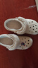 卡駱馳（CROCS）秋冬新品休閑鞋秋冬洞洞鞋貝雅暖絨暖棉|206633 冬日白-11S (建議買(mǎi)大一碼) 43 (270mm) 曬單實(shí)拍圖