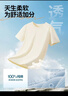 JEANSWEST LIFE真維斯T恤男夏季220G重磅簡(jiǎn)約休閑寬松短袖男款潮牌五分袖打底衫 曬單實(shí)拍圖