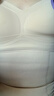 婷美保暖背心女帶胸墊秋冬美體收腹塑身無(wú)痕免穿文胸內搭打底上衣 膚L 曬單實(shí)拍圖