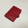 Filofax 英國進(jìn)口 finsbury A8 M5手帳本可愛(ài)便攜迷你真皮口袋型皮面網(wǎng)紅筆記本活頁(yè)本定制蓋章記事本手帳 Mini A8 | M5中國紅021732 曬單實(shí)拍圖