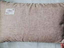 SMVP德國品質(zhì)全純蕎麥皮殼枕頭護頸椎枕芯帶亞麻枕套成人護頸硬整頭1 大號亞麻黃-高枕特級甜蕎殼 單只 曬單實(shí)拍圖