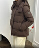 波司登（BOSIDENG）【小蠻腰】25新款羽絨服商場(chǎng)同款女短款90絨可脫卸帽顯瘦保暖外套 曠野棕7E70 L 170/92A 體重約120-130斤 曬單實(shí)拍圖