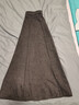 尚都比拉保暖厚毛呢半身裙女冬季設計感立裁高腰A字裙寬松顯瘦氣質(zhì)中長(cháng)裙 曬單實(shí)拍圖
