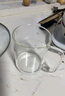 京東京造 玻璃杯 耐熱耐高溫泡茶水杯咖啡牛奶刻度杯子500ml 曬單實(shí)拍圖