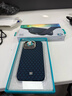 邦克仕（Benks）適用iPhone16 Pro手機殼蘋(píng)果16pro 【凱芙拉】菱格浮織凱夫拉磁吸高端保護套 典藏藍 曬單實(shí)拍圖