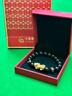 中國黃金（CHINA GOLD）黃金手鏈男士款六字真言貔貅足金轉運珠情人節生日禮物送男友爸爸 【今/次日達】10mm六字真言貔貅手鏈 約1.5g 曬單實(shí)拍圖