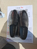 紅蜻蜓皮鞋男士品牌牛皮男鞋商務(wù)正裝鞋休閑孟克鞋男 WLA240051E黑色38 曬單實(shí)拍圖