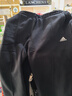 adidas休閑加絨加厚毛圈布束腳運動(dòng)褲男女秋冬阿迪達斯官方輕運動(dòng) 黑色   XL 曬單實(shí)拍圖