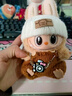 萌尚偶正品拉布布包包掛件毛絨公仔搪膠玩偶包包掛飾送女朋友禮物 針織背帶褲 支持掃碼15-17厘米 曬單實(shí)拍圖