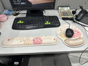 玫菲爾（MERFIL）鼠標墊護腕套裝鍵盤(pán)手托筆記本電腦辦公手腕墊高級感辦公桌墊護手腕墊防滑筆記本電腦鍵盤(pán)手托墊 怪獸開(kāi)心【護腕鼠標墊+鍵盤(pán)手托】 曬單實(shí)拍圖