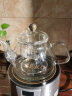 新功（SEKO） 喷淋式电陶炉煮茶器 喷淋电水壶 黑茶壶电茶壶 高硼硅玻璃电茶炉Q9A （仅玻璃壶）734 实拍图