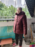 唐致中老年羽絨服女短款新中式媽媽冬季外套60歲老人奶奶太太加厚冬裝 【新國標90絨】安可拉紅 3XL 【建議121-135斤】送運費險 曬單實(shí)拍圖