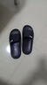 回力拖鞋男士休閑浴室防滑一字拖外穿厚底沙灘涼鞋HL3983 黑色 40-41 曬單實(shí)拍圖
