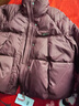 皮爾卡丹（pierre cardin）安哥拉紅立領(lǐng)短款羽絨服女冬季新款韓版白鴨絨面包服外套顯瘦女裝 酒紅色 2XL (建議110-125斤 高品質(zhì)) 曬單實(shí)拍圖