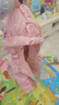 鴨鴨兒童女童羽絨服2025新中長(cháng)款加厚冬裝小寶寶洋氣嬰保暖外套YD 粉色 120 曬單實(shí)拍圖