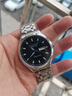 冠琴（GUANQIN）瑞士認證手表男士機械表名表夜光防水大表盤(pán)全自動(dòng)商務(wù)多功能男表 本色黑面/機械機芯/全自動(dòng) 曬單實(shí)拍圖