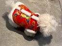 阿莫爾狗狗衣服秋冬季皇帝龍袍裝新年保暖棉衣貓咪泰迪過(guò)年加厚寵物唐裝 新年皇袍【紅色】 M【建議5-8斤 參考胸圍背長(cháng)】 曬單實(shí)拍圖