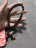贏(yíng)夫人（Mrs win）小葉紫檀手機鏈掛繩短款古風(fēng)掛鏈掛手腕繩女朱砂菩提根掛件男 朱砂蓮花款 A25-209 曬單實(shí)拍圖