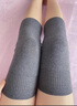 JCZS德國品牌護膝蓋套中老年人專(zhuān)用羊絨保暖防寒男女士關(guān)節疼痛冬季護 深灰色【升級加厚】羊絨發(fā)熱護膝0酸痛爸媽  05cm M碼【適合體重70-100斤】 曬單實(shí)拍圖