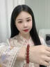 BJYL朱砂手串女三合六合轉運珠手鏈男士佩戴本命年上岸紅色護身符飾品 朱砂手鏈8mm【適合女士】 曬單實(shí)拍圖