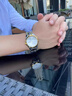 歐品客瑞士正品勞力男士手表全自動(dòng)機械表2026新款超薄防水夜光商務(wù)男表 升級版-間金白面 曬單實(shí)拍圖