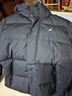 諾帝卡（NAUTICA）男裝25秋冬新款防輕潑水鵝絨連帽羽絨服男JE5308 藏青色4NV M 曬單實(shí)拍圖