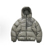 NOTHOMME逐光戶(hù)外800蓬90白鴨絨防潑水絎線(xiàn)連帽保暖羽絨服男 太空灰 XL 曬單實(shí)拍圖