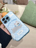 素洛適用蘋(píng)果17promax手機殼藍色格紋刺繡小狗iPhone16pro日韓卡通秋冬15高級感超好看14時(shí)尚皮紋防摔 藍色格紋刺繡小狗 iPhone 15 Pro 曬單實(shí)拍圖