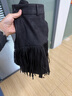 絲柏舍高腰流蘇短裙女2025秋裝新款時(shí)尚純色簡(jiǎn)約氣質(zhì)半身裙 曬單實(shí)拍圖