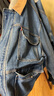 Levi's李維斯男士美式復古時(shí)尚山系風(fēng)格牛仔夾克外套 藍色 XL 曬單實(shí)拍圖