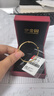 夢(mèng)金園黃金手鐲 兒童寶寶手鐲嬰兒足金鐲子鎖包 素圈款 約5.1g（單只） 曬單實(shí)拍圖