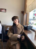 春乏2026冬季新款港風(fēng)立領(lǐng)加棉加厚呢子大衣女羽絨服小個(gè)子毛呢外套女 棕色 90白鴨絨【寬松版型,卡碼拍小】 S 建議105-115斤【寬松版型,卡碼拍小】 曬單實(shí)拍圖