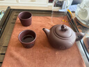 秋聚堂紫砂壺套裝純手工宜興茶壺單壺大容量家用泡茶具十二生肖原礦紫泥 生肖馬 小款-230ml 曬單實(shí)拍圖