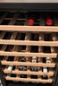 維諾卡夫(Vinocave) 恒溫紅酒柜保濕小型迷你家用客廳白酒葡萄玻璃冷藏儲藏柜辦公小酒柜保鮮柜冰吧超薄款 鏡面玻璃+櫸木層架 28瓶 曬單實(shí)拍圖