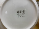 錦秋堂景德鎮陶瓷骨瓷飯碗 高腳碗 不燙手家用米飯碗  單件散件結婚送禮 7英寸面碗 曬單實(shí)拍圖