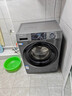 統帥（Leader）海爾智家出品 滾筒洗衣機全自動(dòng)家用 8公斤417mm超薄機身 變頻電機除菌螨80b22s 國家補貼一級能效 525mm大筒徑丨超薄嵌入丨1.08洗凈比 曬單實(shí)拍圖