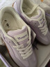 鮀品德訓鞋原創(chuàng  )設計2026女鞋秋冬輕便舒適百搭女鞋紫色休閑百搭運動(dòng)鞋 紫色 489 38 曬單實(shí)拍圖