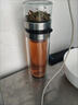 【新人首件0.01】茶杯茶水分離泡茶杯便攜雙層玻璃水杯辦公杯送禮 (加厚底)不銹鋼本色450ML 到手2個(gè) 可聯(lián)系客服任意選配 曬單實(shí)拍圖