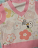 史努比（SNOOPY）童裝女童馬甲兒童背心寶寶坎肩休閑百搭外出服 花朵好朋友C粉色 曬單實(shí)拍圖