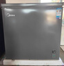 美的（Midea）200L單溫家用冰柜減霜冷藏冷凍柜兩用小冰柜一級能效節能冷柜小型冰箱BD/BC-200KMF(E)國家補貼 曬單實(shí)拍圖