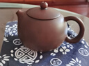 覓陶廣西欽州坭興陶茶壺梁業(yè)蘭純手工原礦泥料光素西施壺水平壺仿古壺 【經(jīng)典壺型】西施（送杯） 240ml 曬單實拍圖
