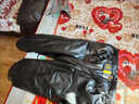 淇絲蔓男士皮褲防水加絨加厚冬季防風(fēng)保暖皮褲子騎行摩托車(chē)工作褲男 皮棉褲常規護膝護腰黃金絨款 L 95-120斤 曬單實(shí)拍圖