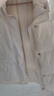 鴨鴨（YAYA）反季輕薄羽絨服馬甲女短冬季新款爆款立領(lǐng)韓版保暖馬夾外套KLZ 奶白色 M 160/84A 曬單實(shí)拍圖