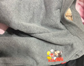 迪士尼寶寶男童褲子冬季加絨加厚灰色保暖男孩運動(dòng)休閑褲小童兒童長(cháng)褲 【羊羔絨0-10度】迪大笑奇K深灰 150 【推薦體重68~82斤】 曬單實(shí)拍圖