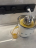 SMEG/斯麥格復古全自動(dòng)榨汁機電動(dòng)原汁機果汁鮮榨家用小型大容量橙汁西瓜汁料理機CJF11實(shí)用生日禮物 奶白色 曬單實(shí)拍圖